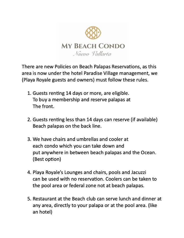 2 Bed 2Bth, Playa Royale 2507, Free Wifi Apartment Nuevo Vallarta Exterior photo